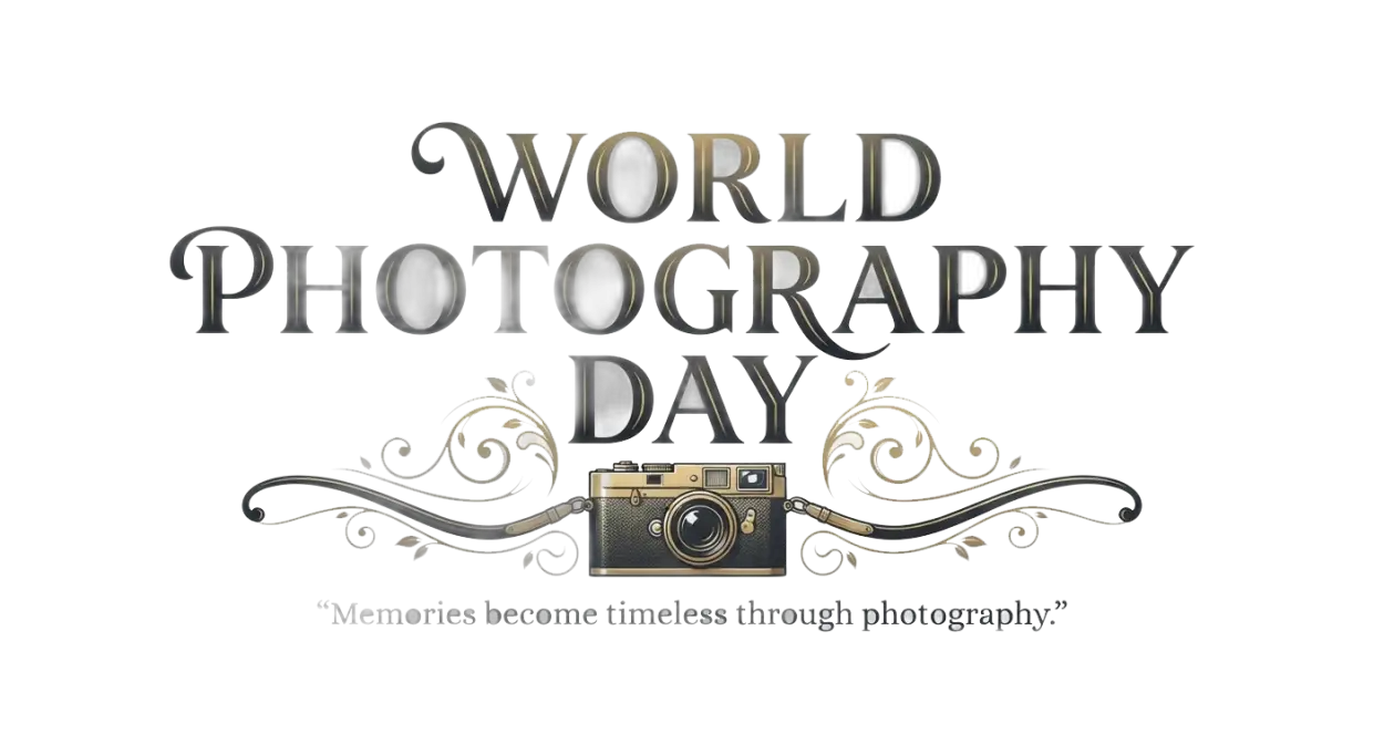 Free Download World Photography Day Facebook Greeting Post Png - High Quality World Photography Day Png Transparent PNG
