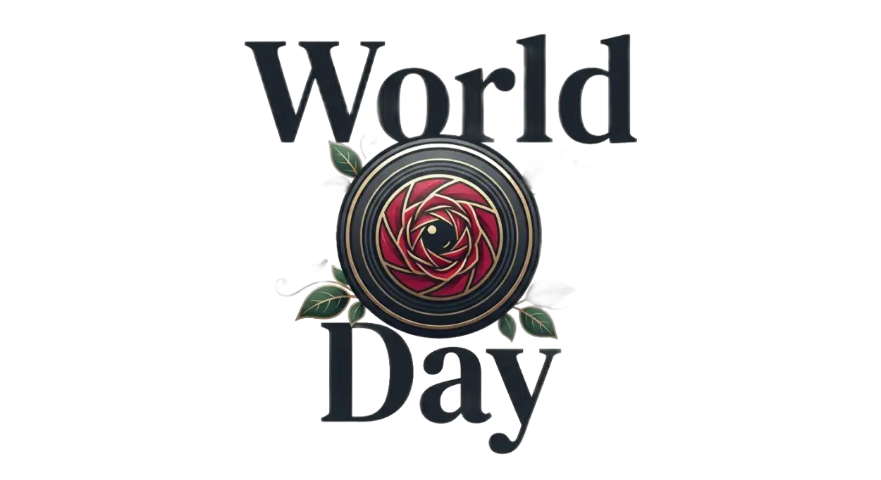 Free Download World Photography Day Photo Frame Design Png - High Quality World Photography Day Png Transparent PNG