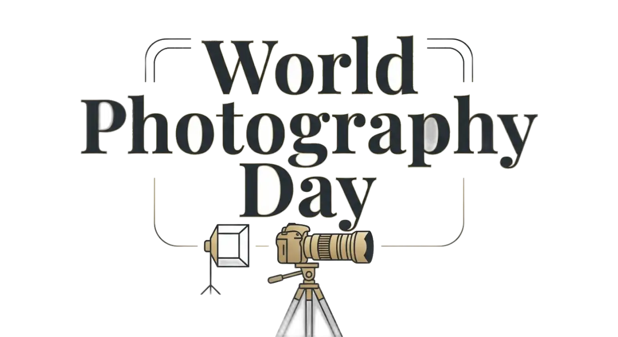 Free Download World Photography Day Photographer Png - High Quality World Photography Day Png Transparent PNG