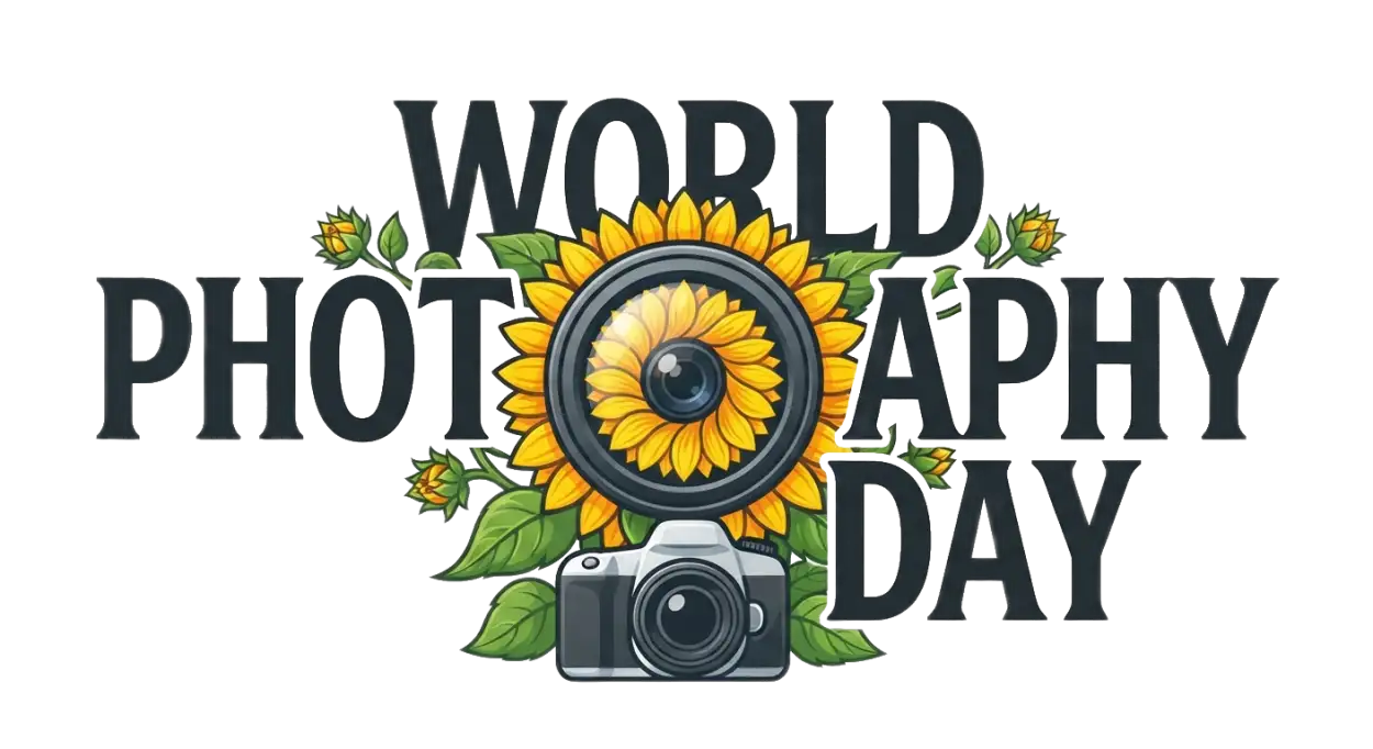 Free Download World Photography Day Social Media Png - High Quality World Photography Day Png Transparent PNG