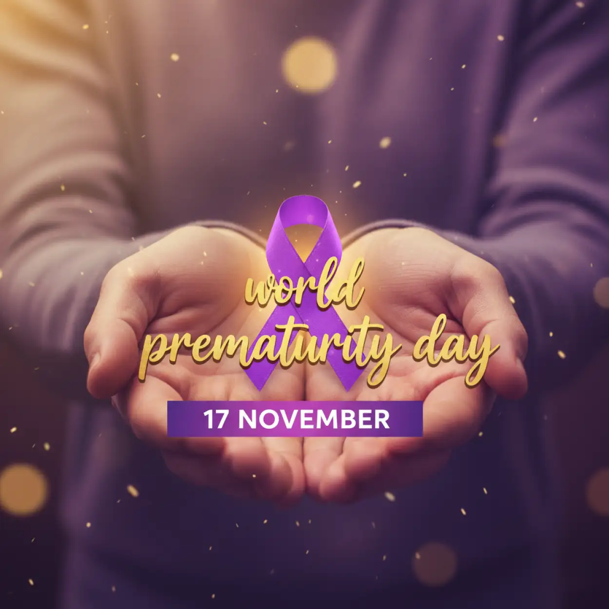 Free Download World Prematurity Day Digital Poster - High Quality World Prematurity Day Background