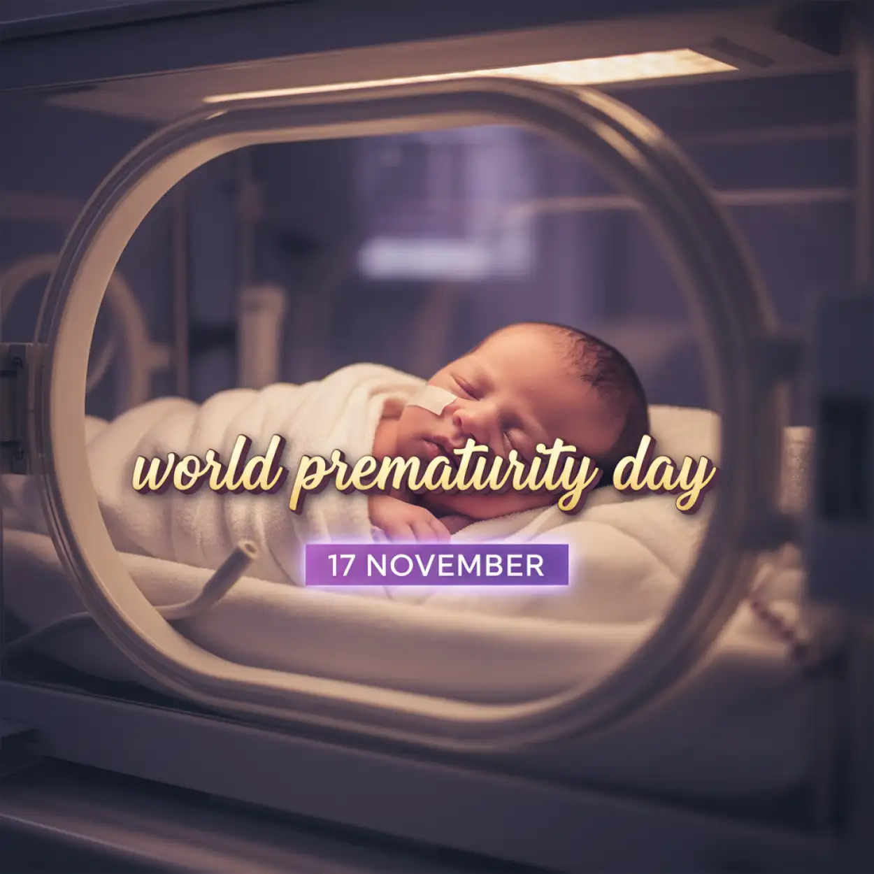 Free Download World Prematurity Day Facebook Post Template - High Quality World Prematurity Day Background