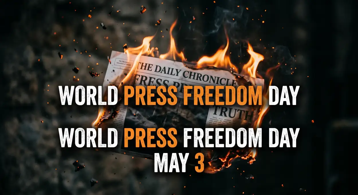 Free Download World Press Freedom Day 2026 Date - High Quality World Press Freedom Day 2026 Image