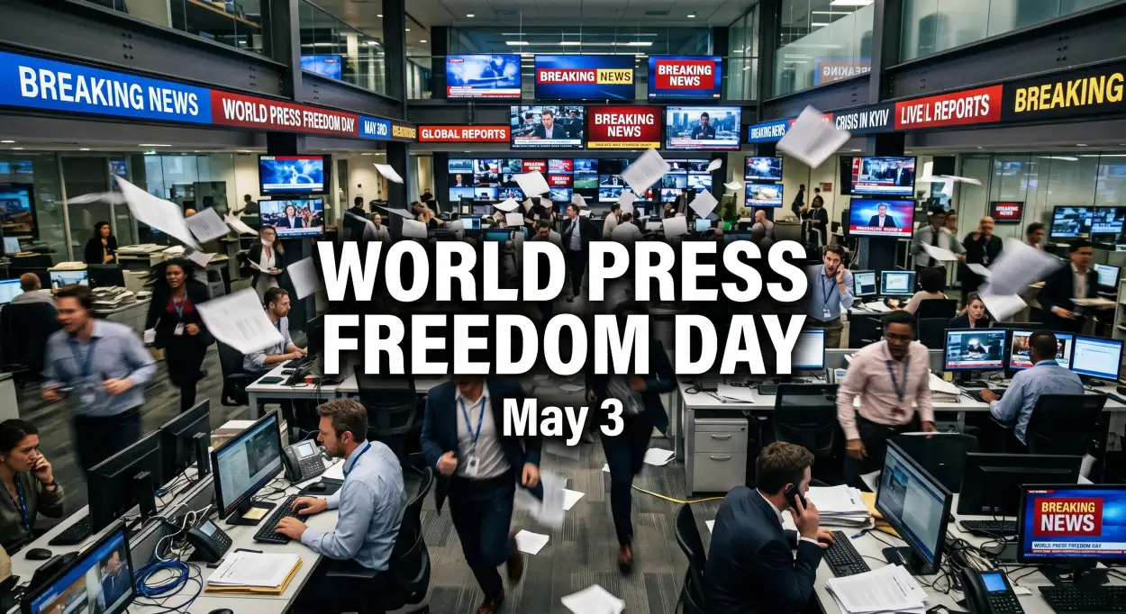 Free Download World Press Freedom Day Quotes 2026 - High Quality World Press Freedom Day 2026 Image