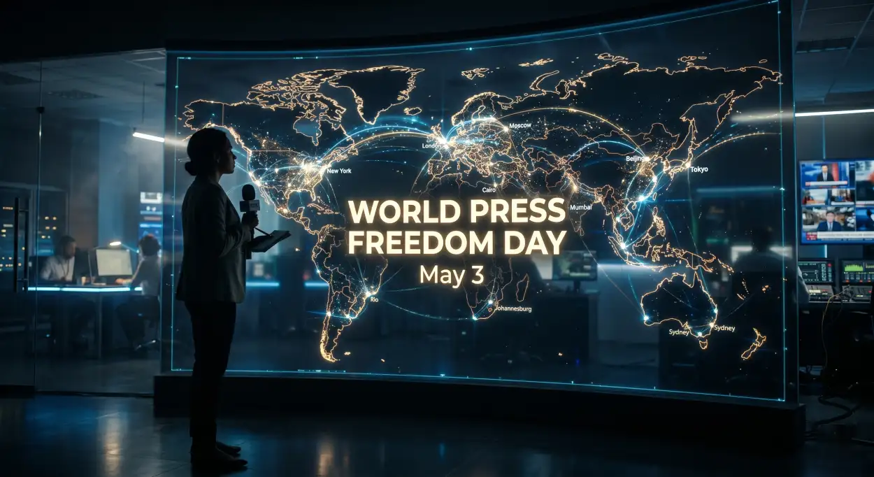 Free Download World Press Freedom Day Reels Ideas 2026 - High Quality World Press Freedom Day 2026 Image