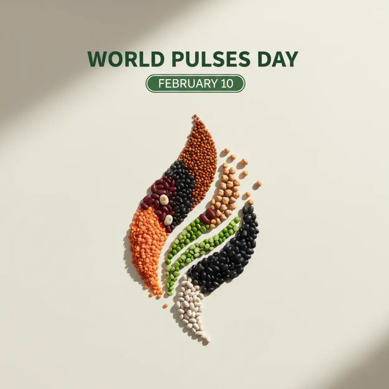 world pulses day poster design