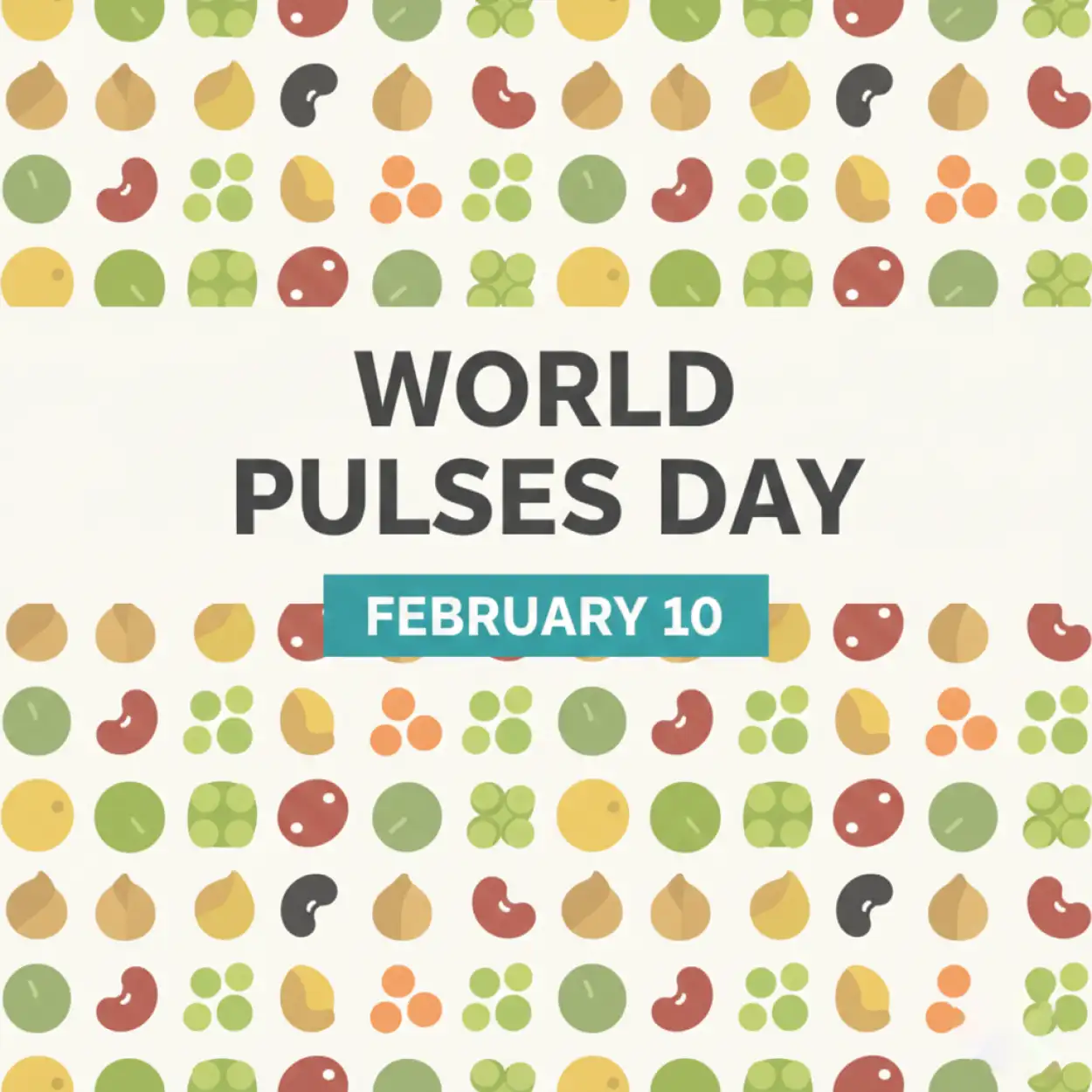 world pulses day pulses poster