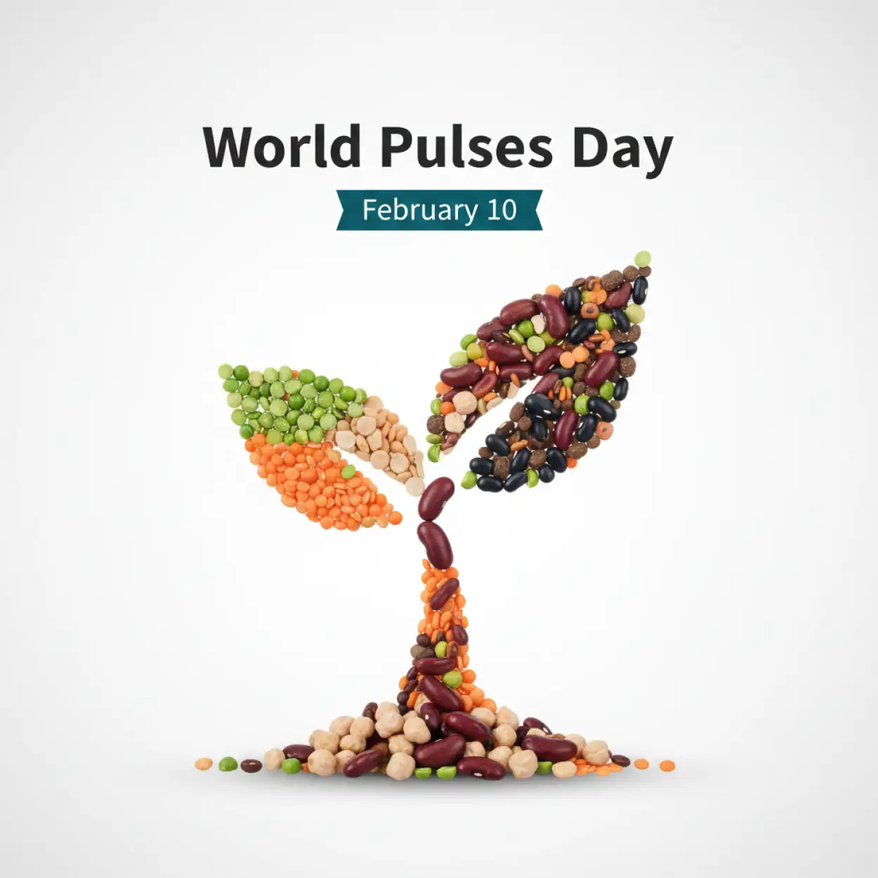 world pulses day social media post
