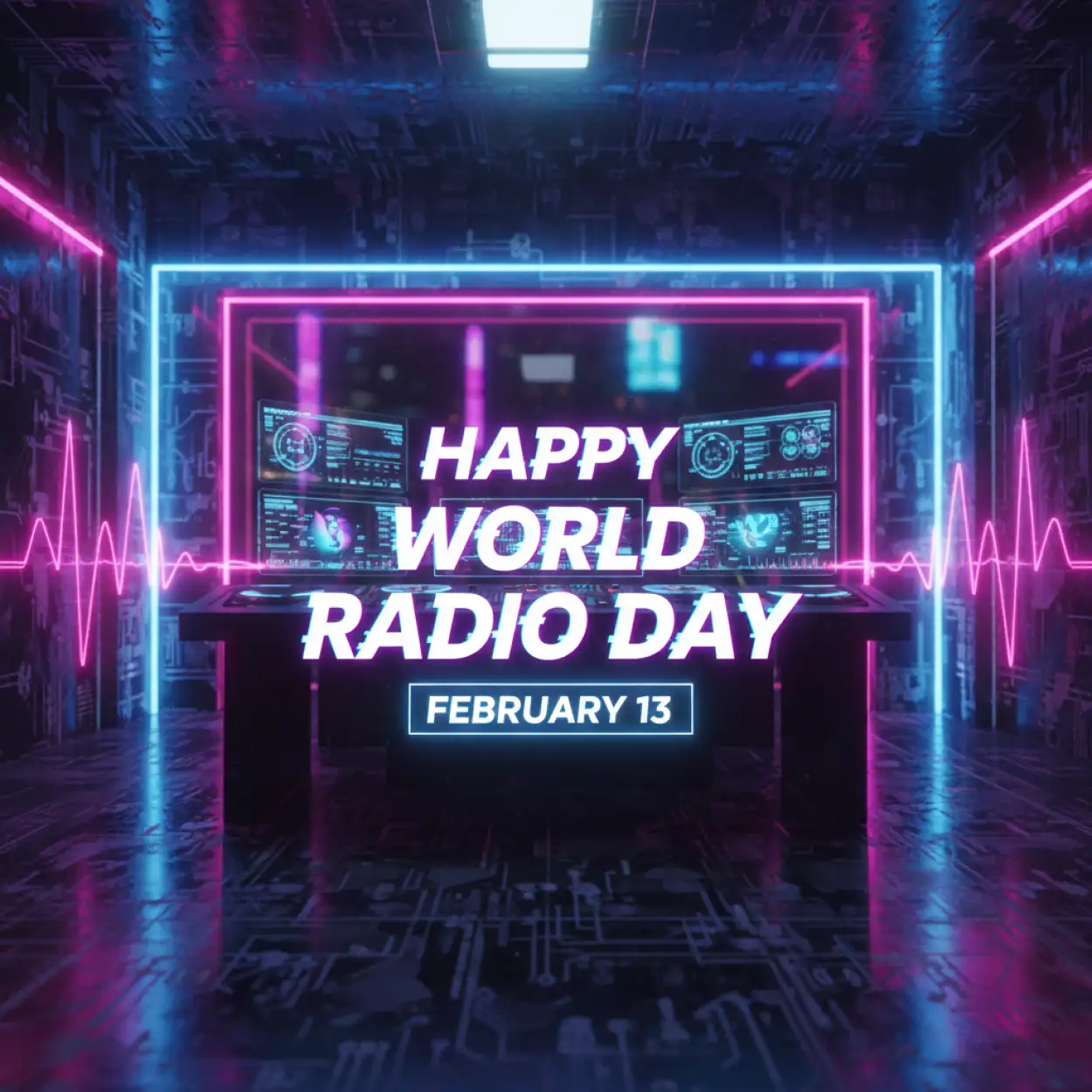 world radio day branding ideas for fm station