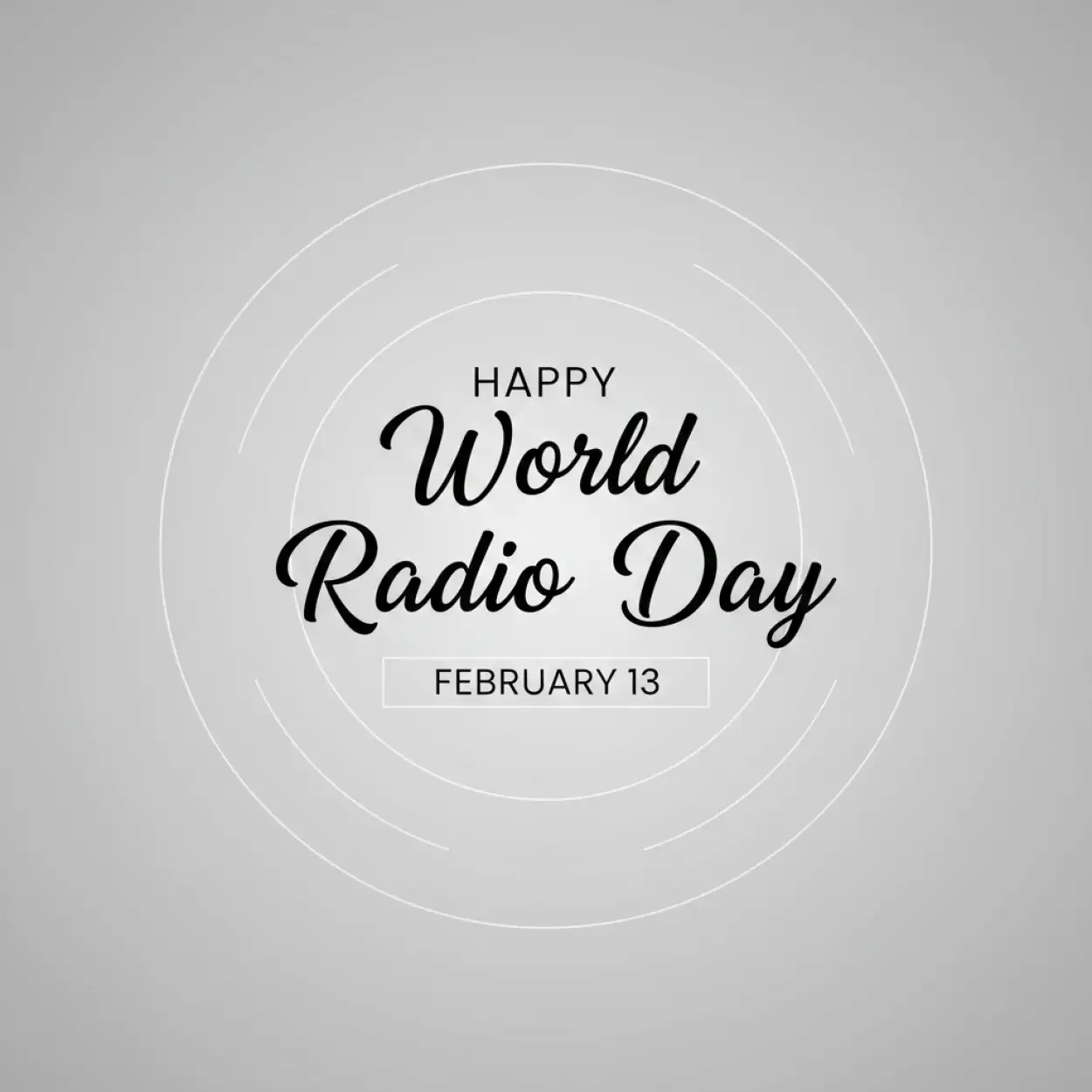 world radio day creative artwork ideas