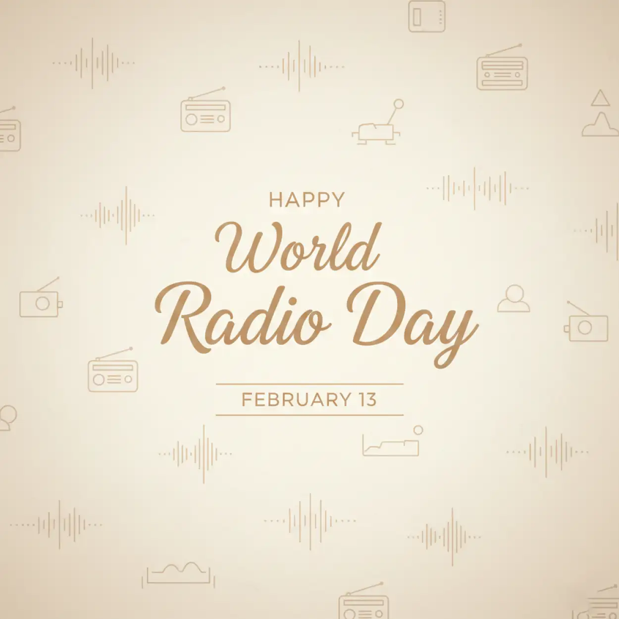 world radio day digital marketing ideas