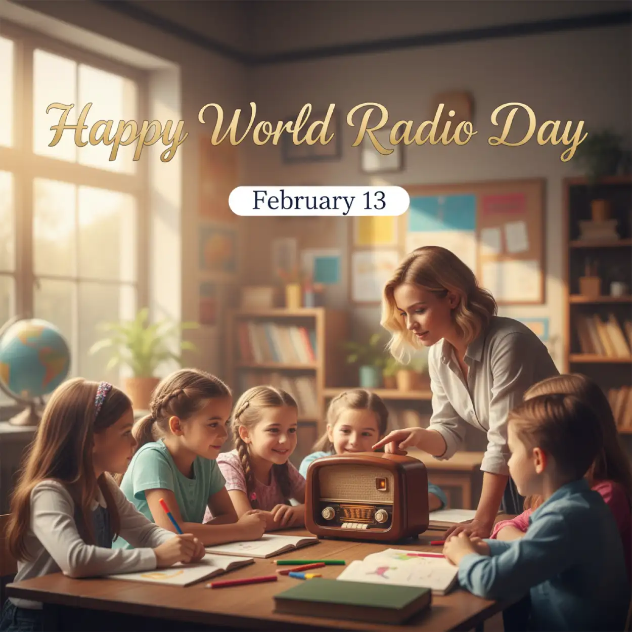 world radio day information for kids