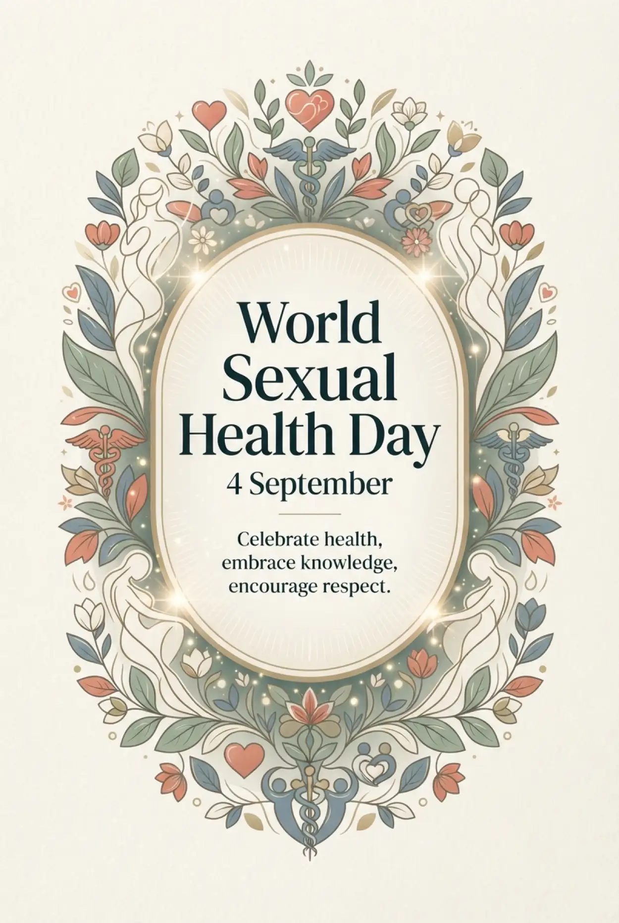 Free Download World Sexual Health Day 2026 Minimalist Poster - High Quality World Sexual Health Day 2026 Image