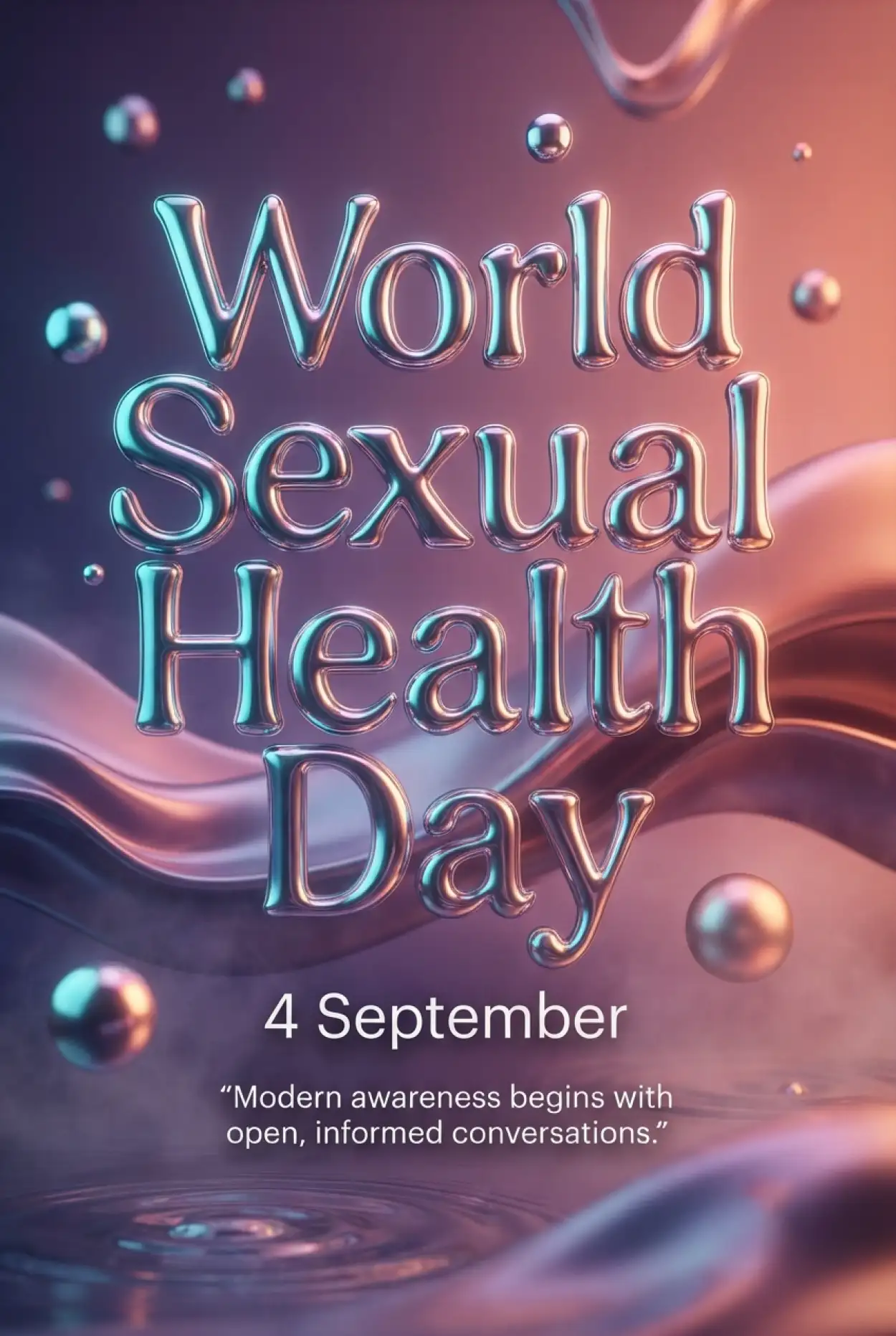 Free Download World Sexual Health Day 2026 Modern Poster Design - High Quality World Sexual Health Day 2026 Image