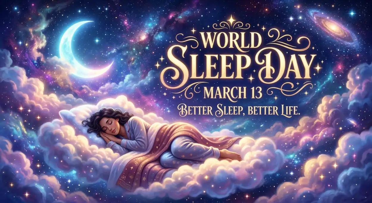 Free Download World Sleep Day Banner Design Ideas - High Quality World Sleep Day Image