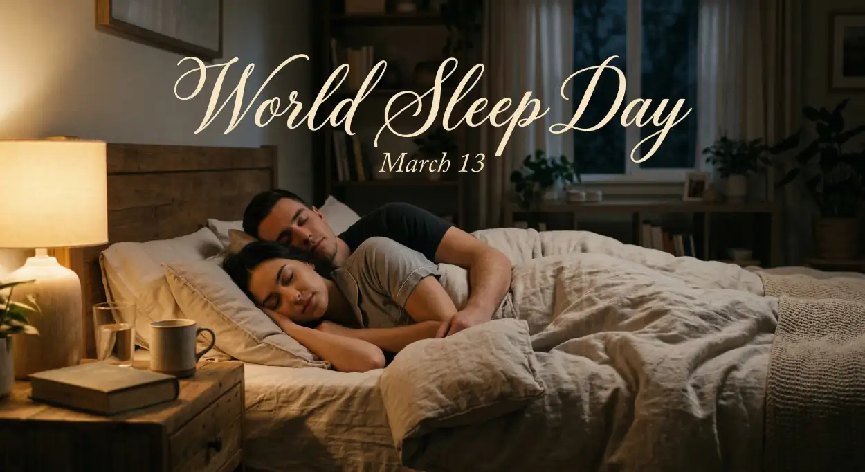 Free Download World Sleep Day Health Awareness Banner - High Quality World Sleep Day Image