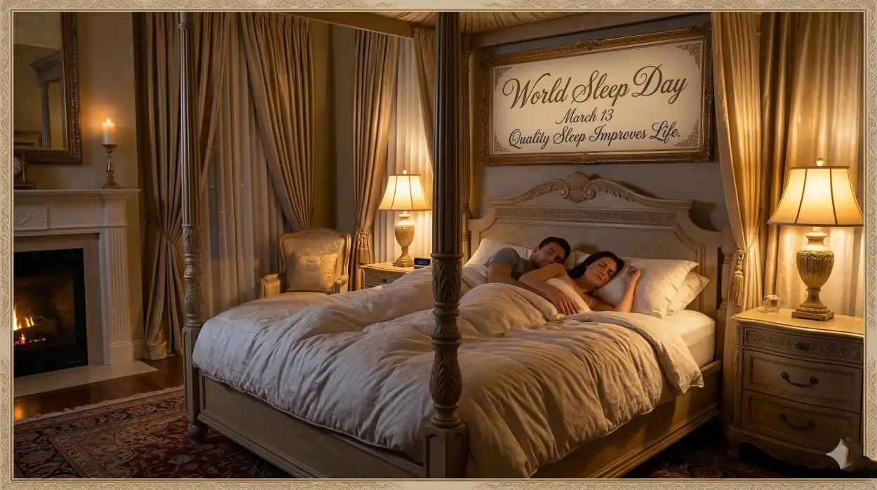 Free Download World Sleep Day Healthy Sleep Awareness Banner - High Quality World Sleep Day Image