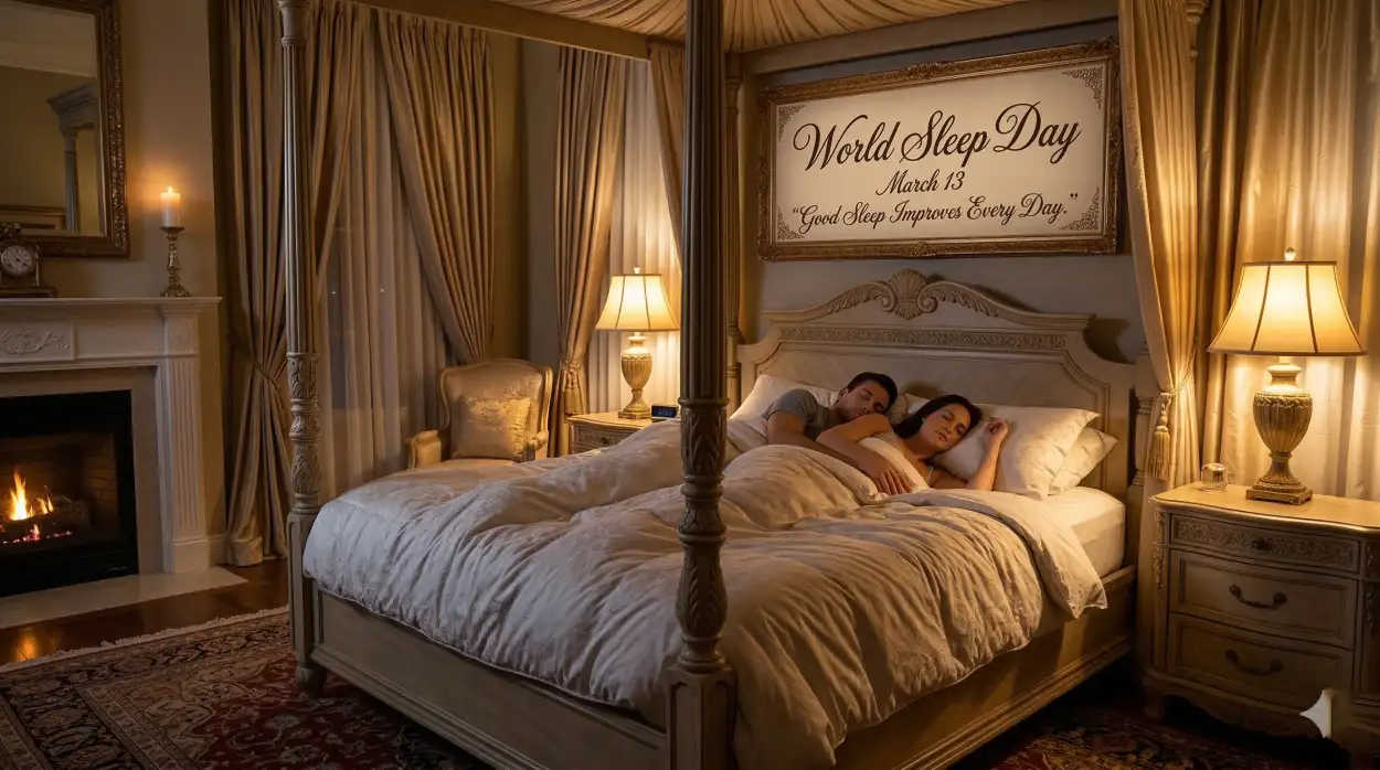 Free Download World Sleep Day Sleep Awareness Banner - High Quality World Sleep Day Image