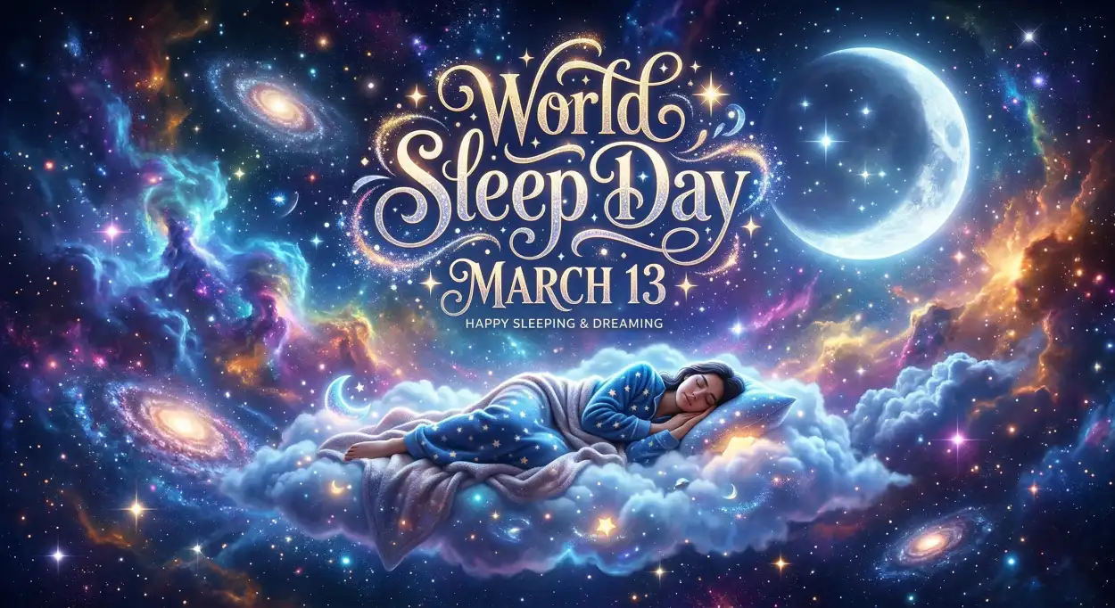 Free Download World Sleep Day Sleep Campaign Poster - High Quality World Sleep Day Image