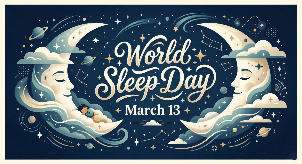 Free Download World Sleep Day Social Media Graphics Ideas - High Quality World Sleep Day Image