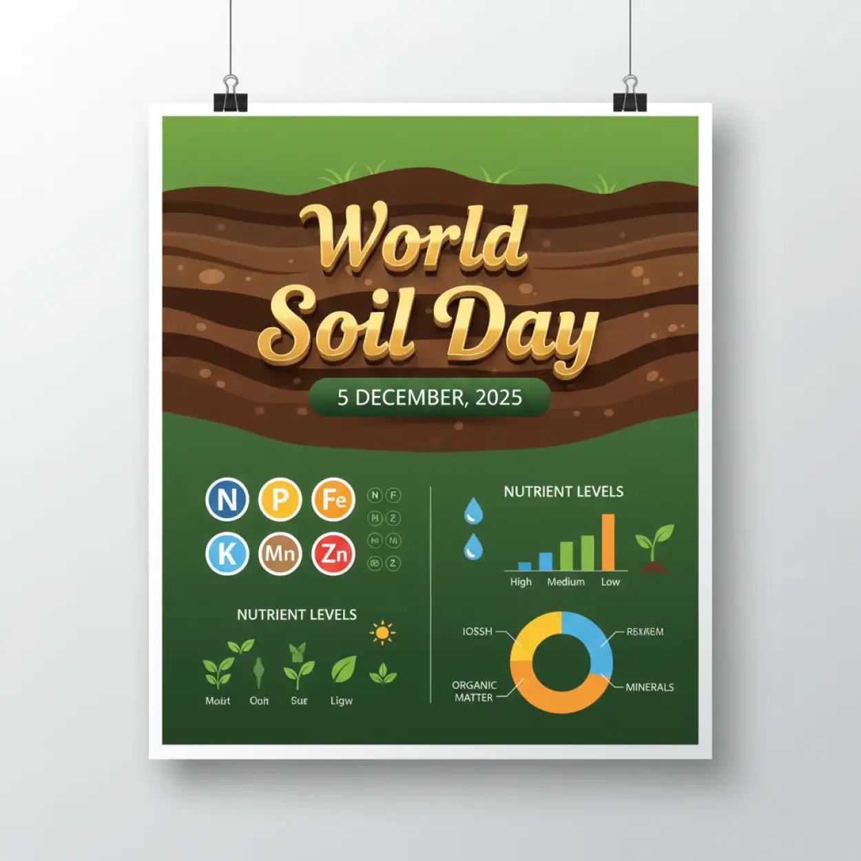 world soil day 2025 environmental badges