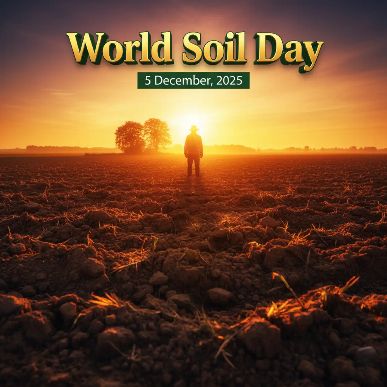 world soil day 2025 save soil save earth poster