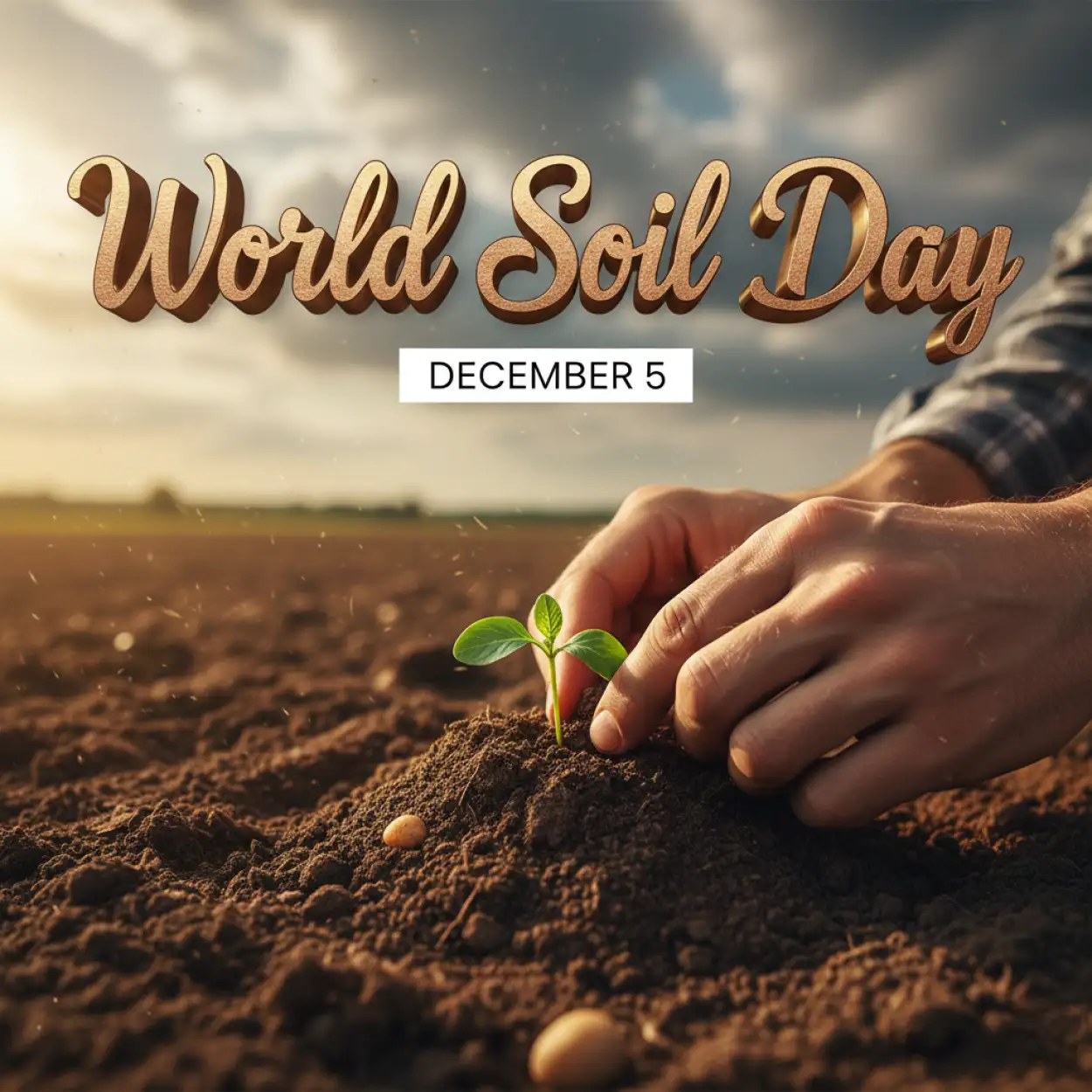 Free Download World Soil Day Banner Design Online Free - High Quality World Soil Day Background