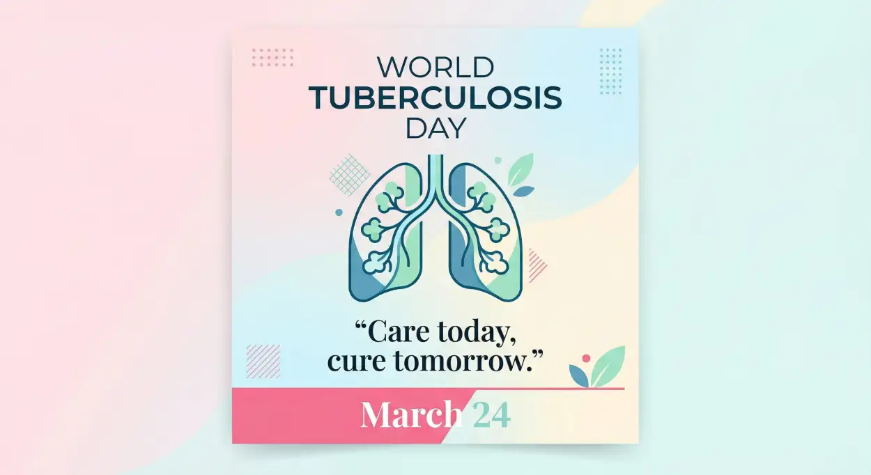 Free Download World Tb Day Canva Template Free - High Quality World Tuberculosis Day Image
