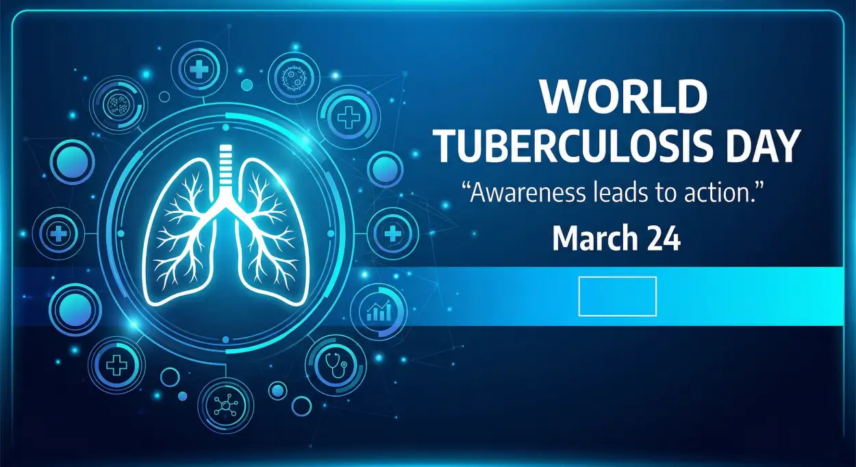 Free Download World Tb Day Editable Psd Template - High Quality World Tuberculosis Day Image