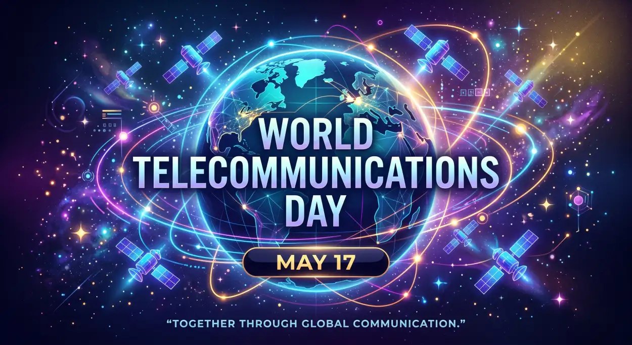 Free Download World Telecommunications Day 2026 Global Telecom Celebration - High Quality World Telecommunications Day Image