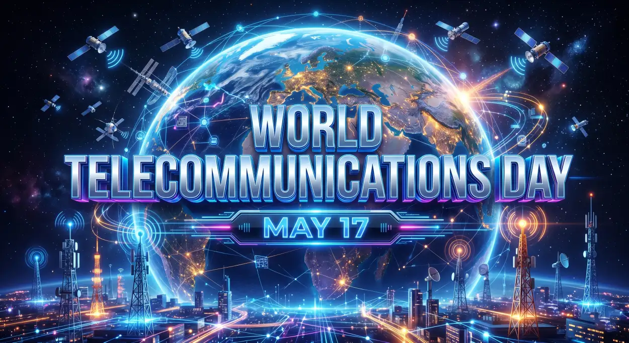 Free Download World Telecommunications Day 2026 International Communication Wallpaper - High Quality World Telecommunications Day Image