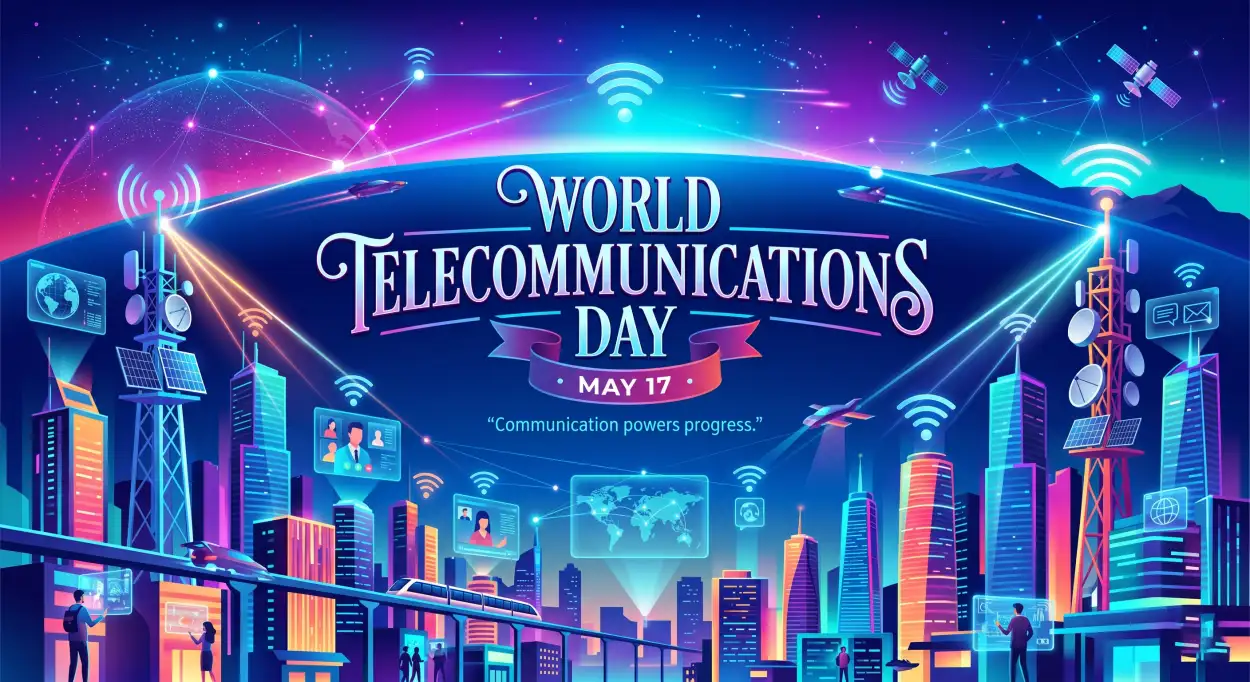 Free Download World Telecommunications Day 2026 Mobile Internet Wallpaper - High Quality World Telecommunications Day Image