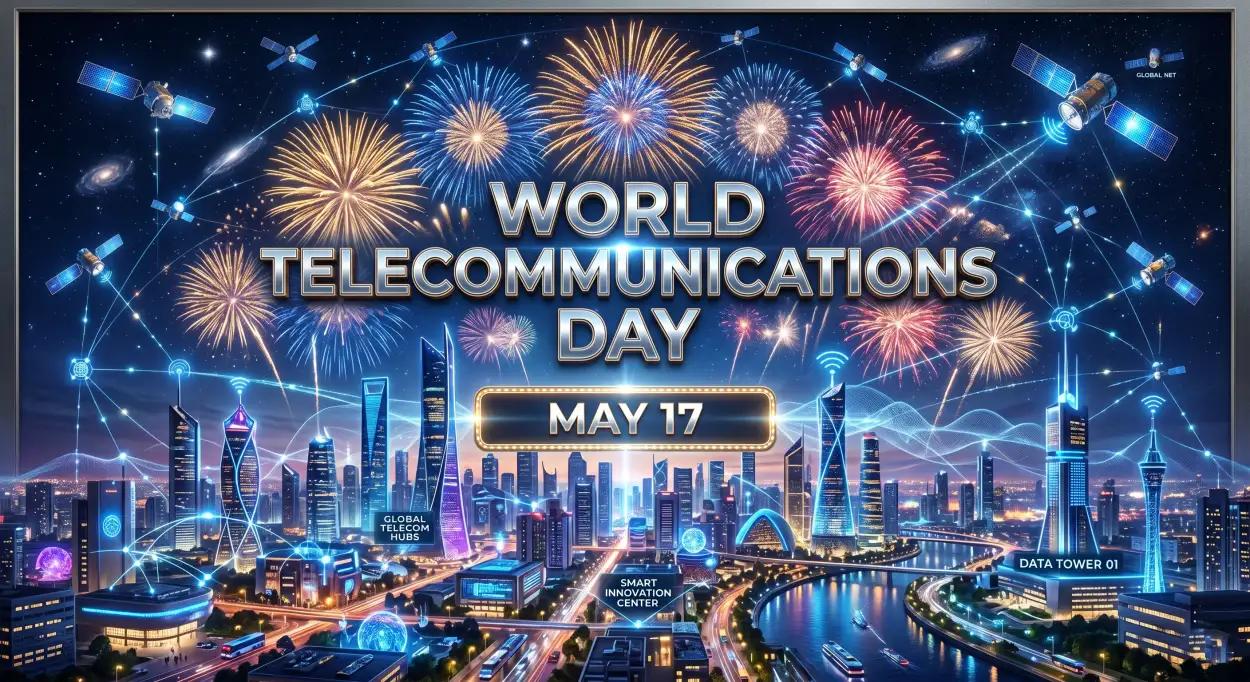 Free Download World Telecommunications Day 2026 Telecom Communication Hd - High Quality World Telecommunications Day Image