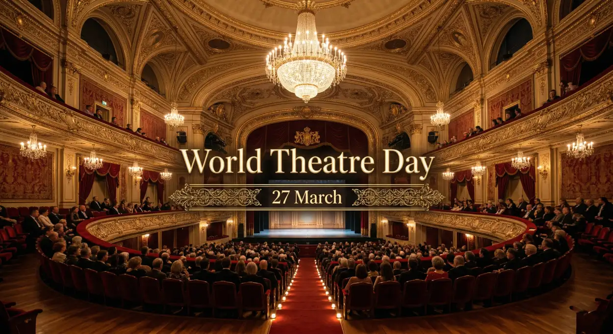 Free Download World Theatre Day History And Importance - High Quality World Theatre Day Image