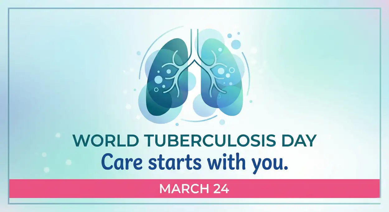 Free Download World Tuberculosis Day 2026 Awareness Campaign - High Quality World Tuberculosis Day Image