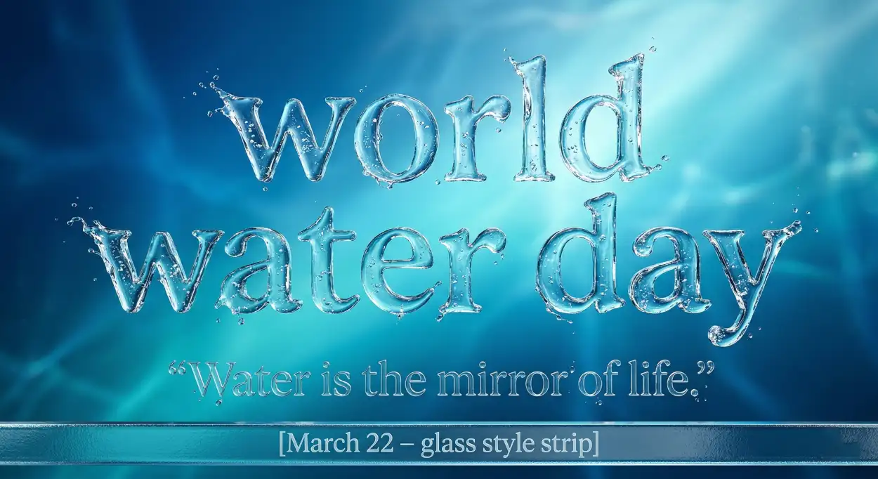 world water day aesthetic images
