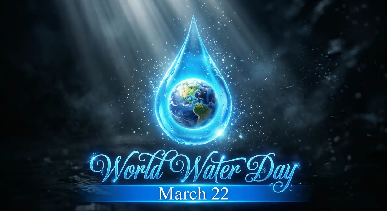 world water day digital art 2026