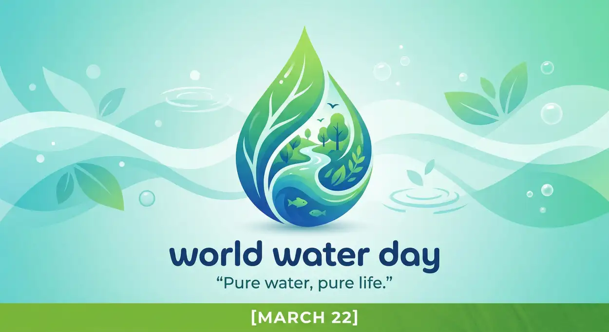 world water day logo png 2026