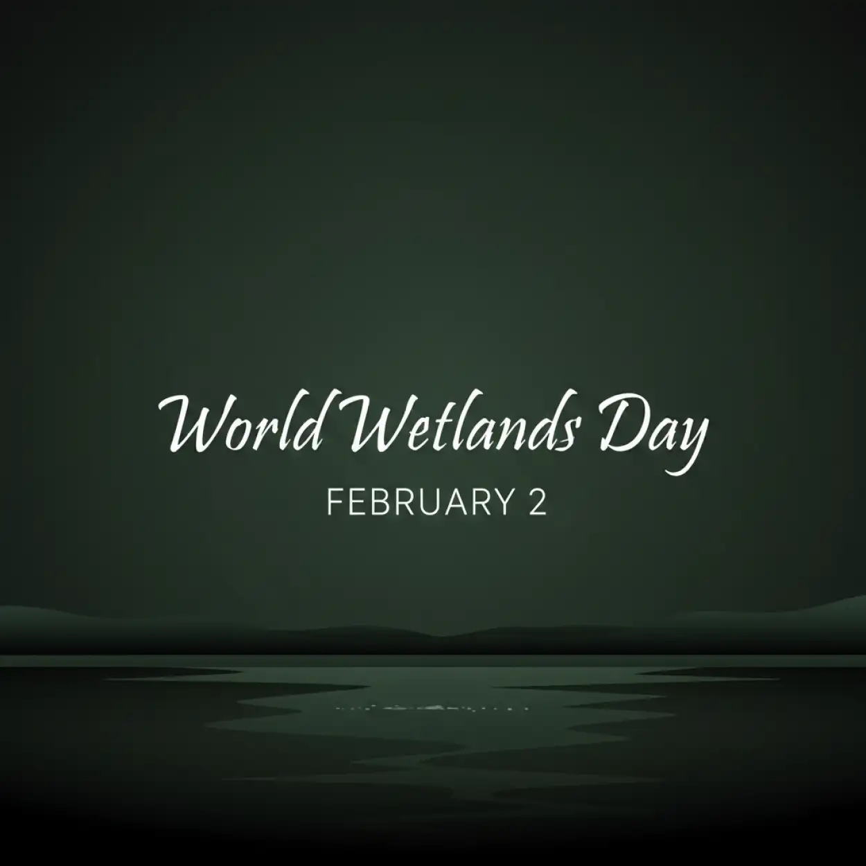 world wetlands day background