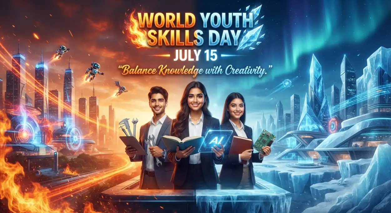 Free Download World Youth Skills Day 2026 Business Banner - High Quality World Youth Skills Day 2026 Banner Image
