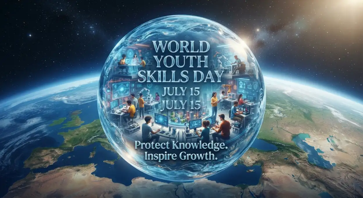 Free Download World Youth Skills Day 2026 Career Growth Banner - High Quality World Youth Skills Day 2026 Banner Image
