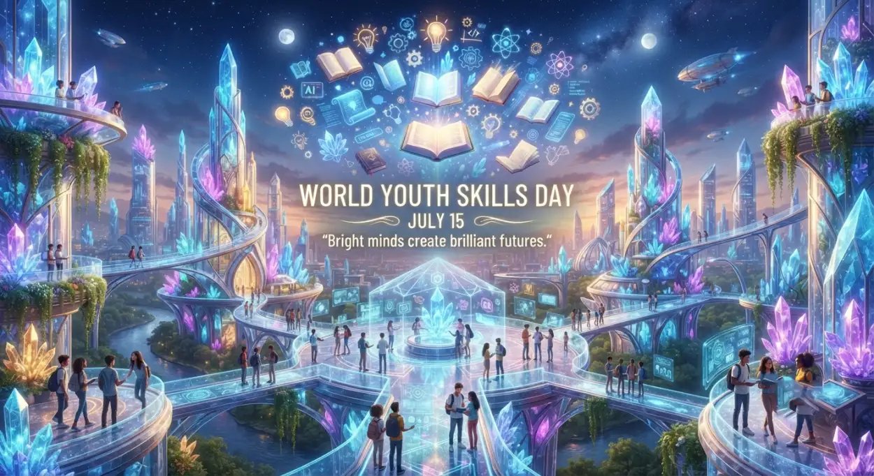 Free Download World Youth Skills Day 2026 Editable Social Media Post - High Quality World Youth Skills Day 2026 Poster Image