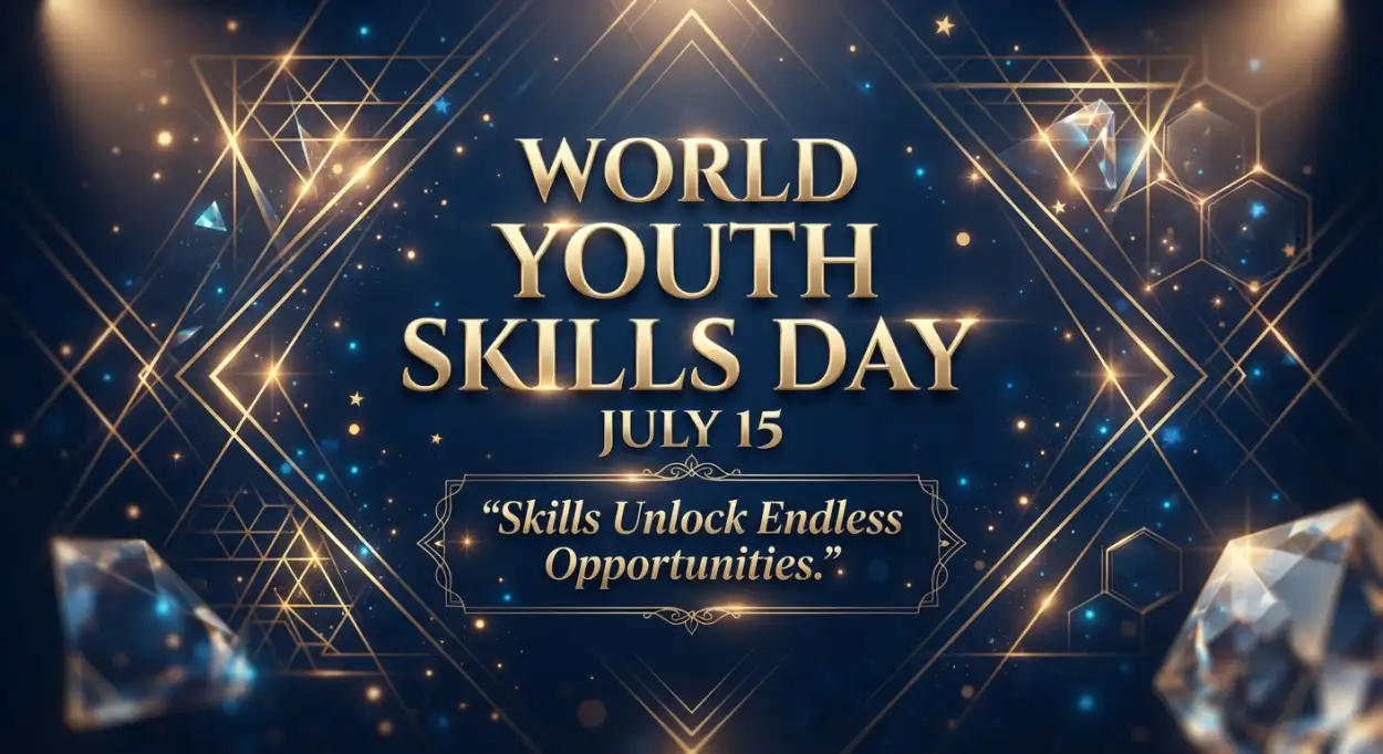 Free Download World Youth Skills Day 2026 Opportunity Banner - High Quality World Youth Skills Day 2026 Banner Image