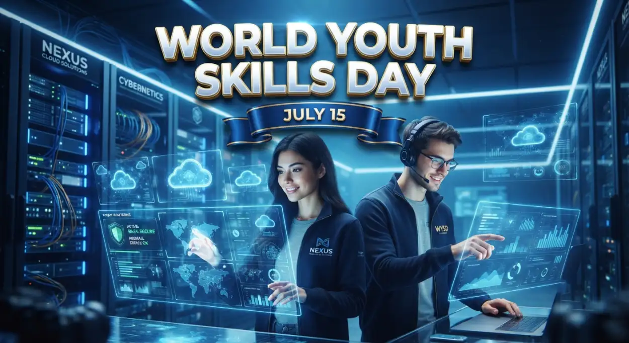 Free Download World Youth Skills Day Badge Design - High Quality World Youth Skills Day 2026 Image