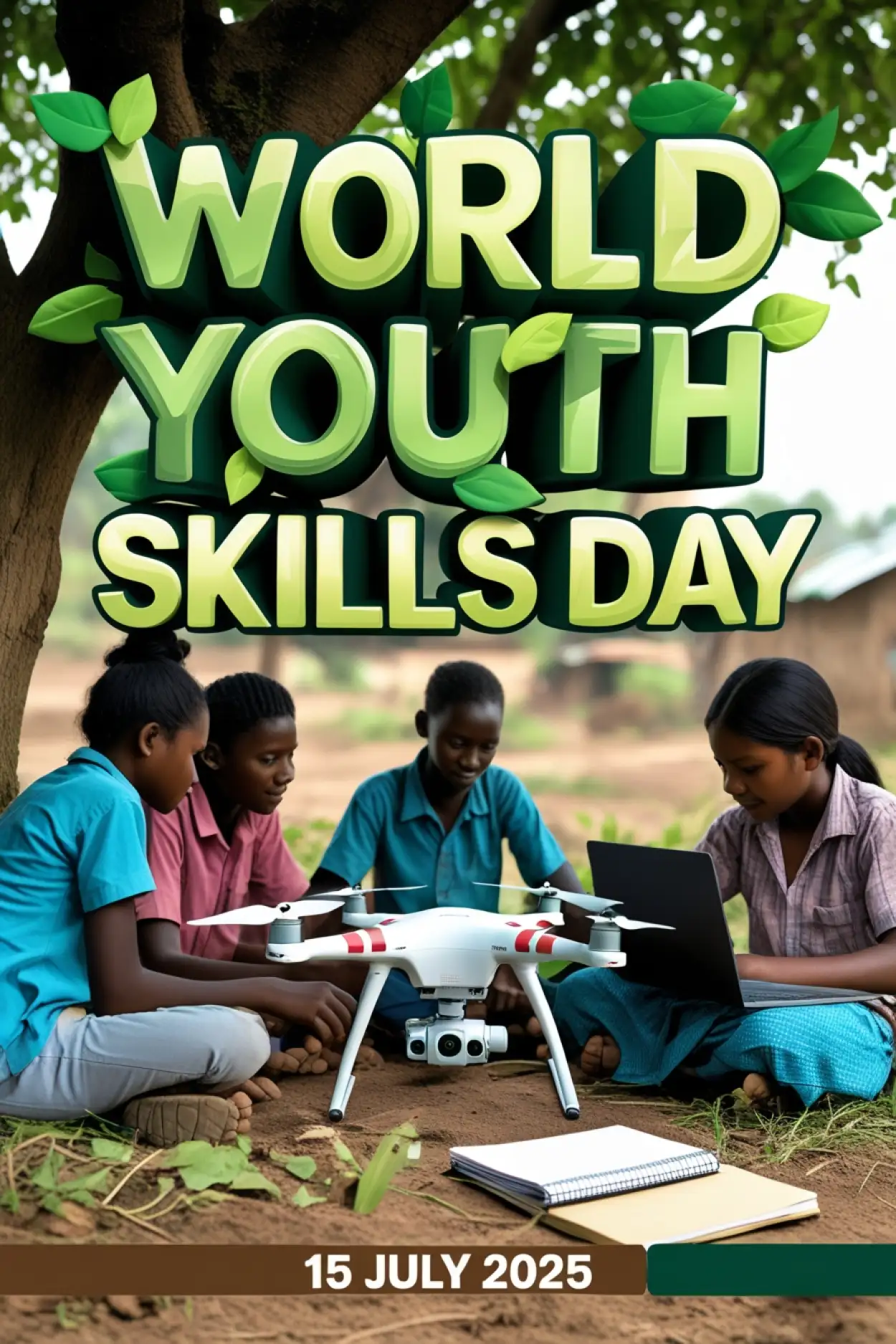 World Youth Skills Day Canva Template Free - Royalty Free World Youth Skills Day Image | Pngmagic Free Download World Youth Skills Day Canva Template Free - High Quality World Youth Skills Day Background
