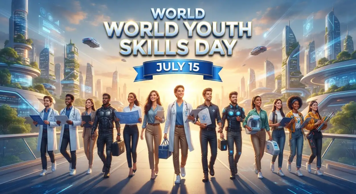 Free Download World Youth Skills Day Editable Psd - High Quality World Youth Skills Day 2026 Image