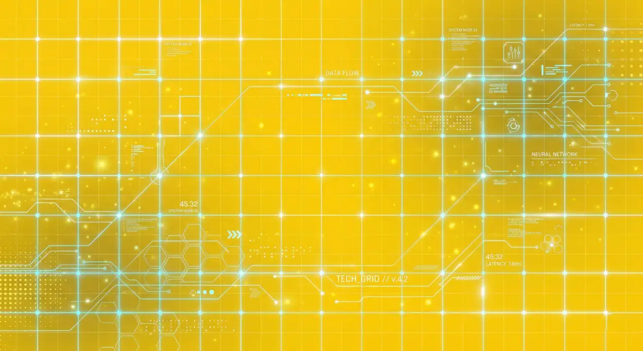 Free Download Yellow Youtube Thumbnail Background For Tech Videos 2 - High Quality Yellow Youtube Thumbnail Background Background Image