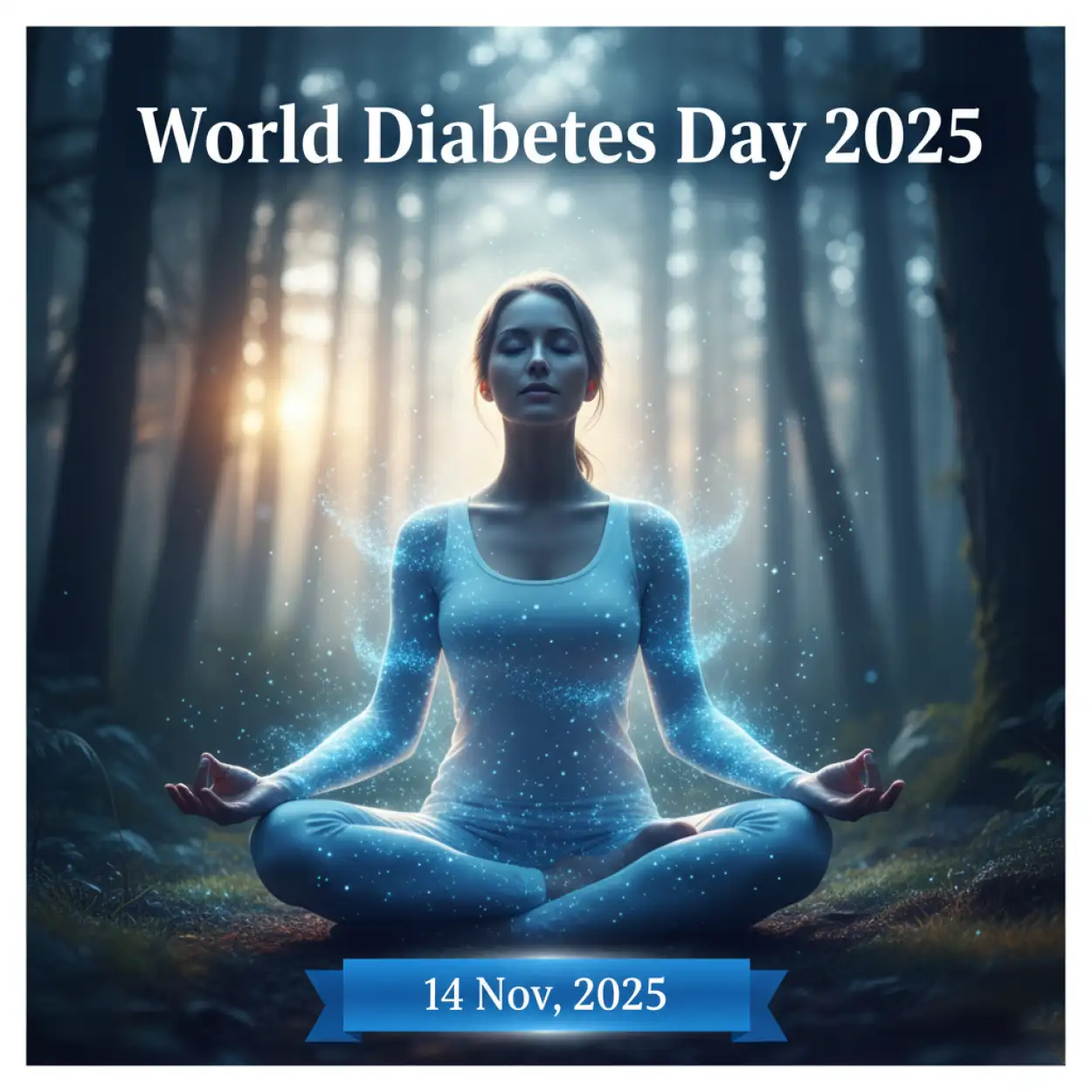 Yoga For Diabetes Prevention On World Diabetes Day - Royalty Free World Diabetes Day Image | Pngmagic Free Download Yoga For Diabetes Prevention On World Diabetes Day - High Quality World Diabetes Day Background