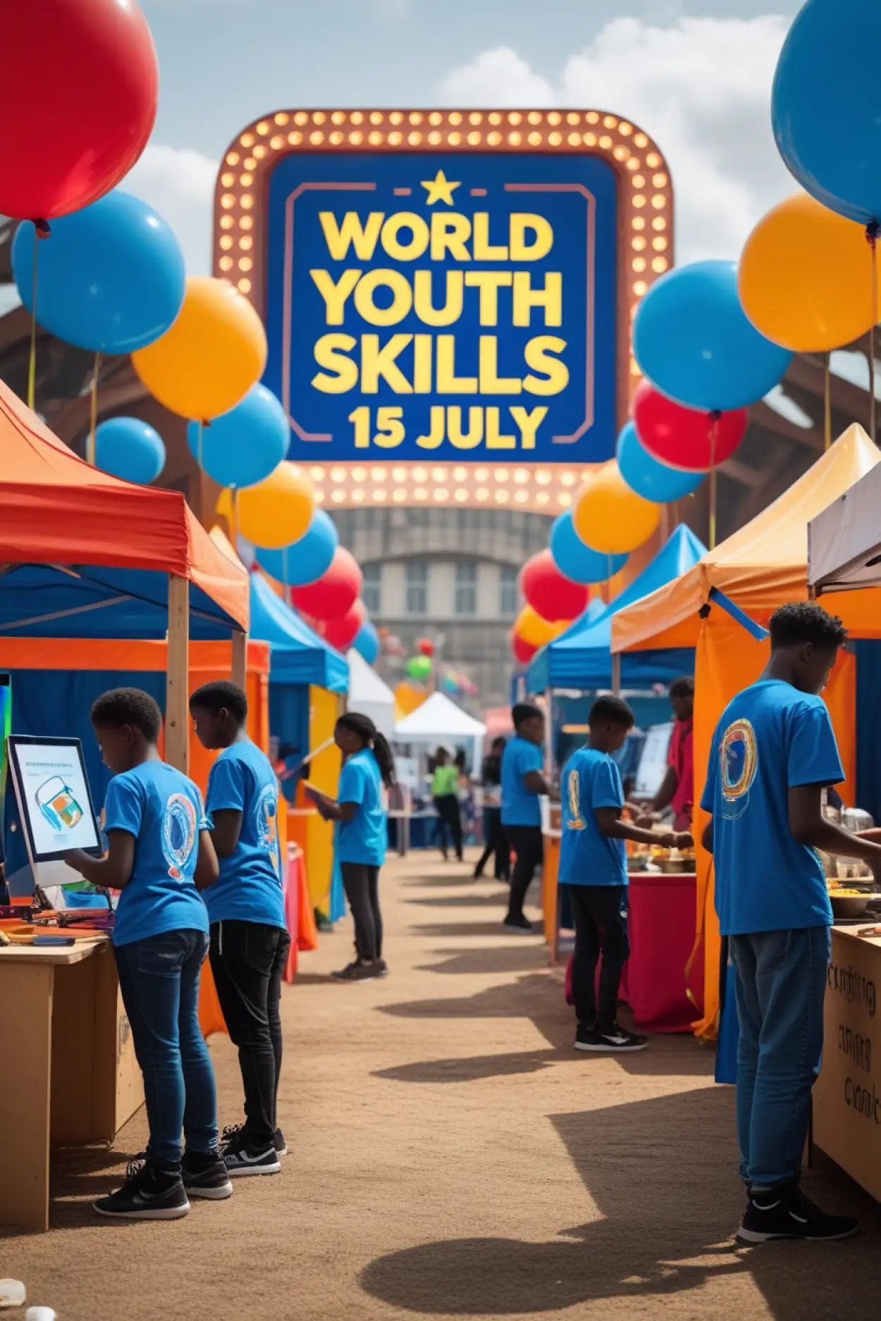 Youth Skills Day Background For Reels - Royalty Free World Youth Skills Day Image | Pngmagic Free Download Youth Skills Day Background For Reels - High Quality World Youth Skills Day Background