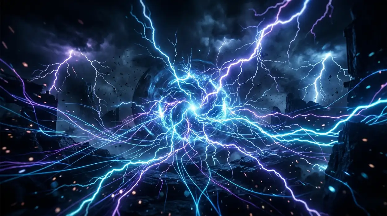 Free Download Youtube Thumbnail Background Hd With Lightning Effect Dramatic Look - High Quality Youtube Thumbnail Background Hd Background Image